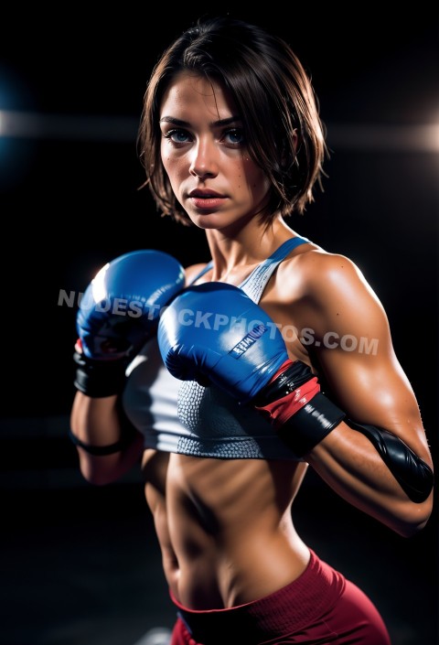 Sexy Female Boxer