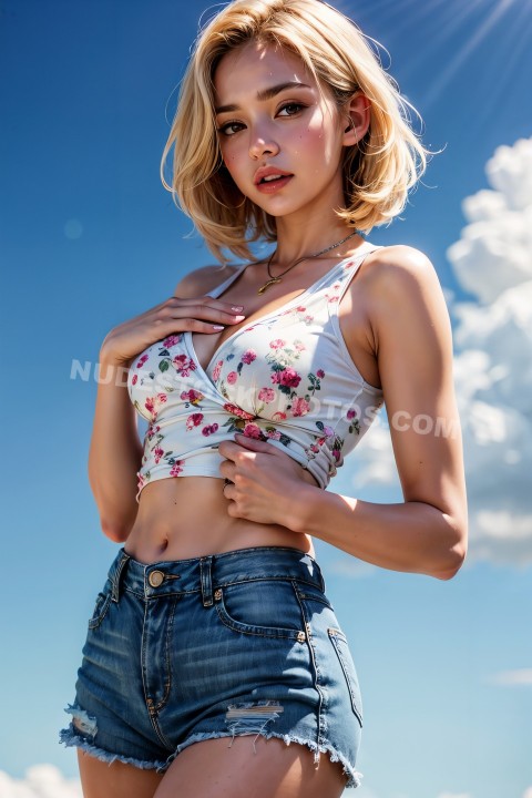 Sexy 3Dd Blonde
